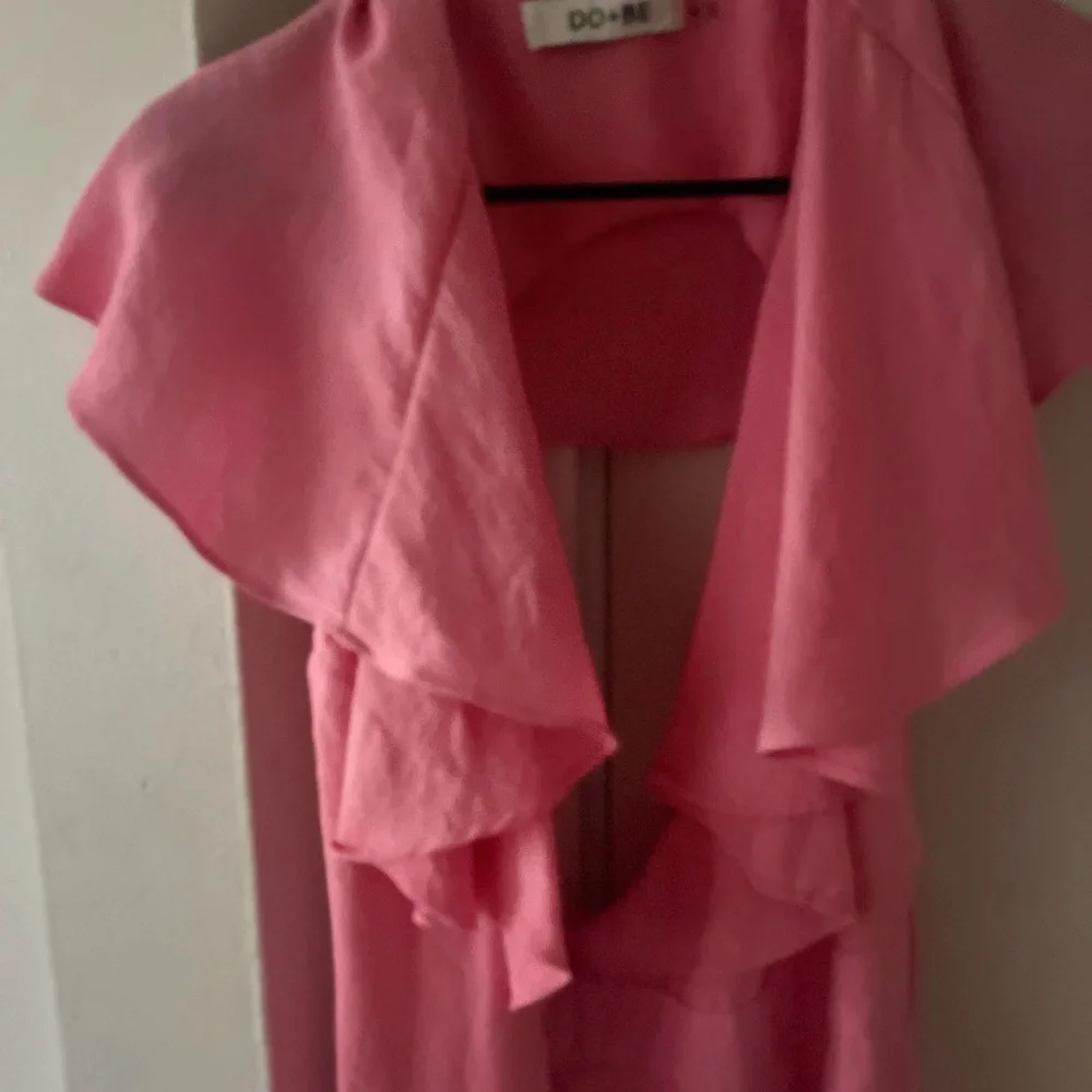 Pink Sleeveless Ruffle romper - Picture 5 of 5